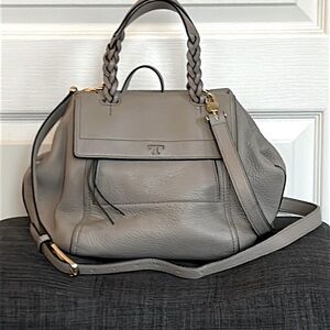 Tory Burch Gray Crossbody Bag